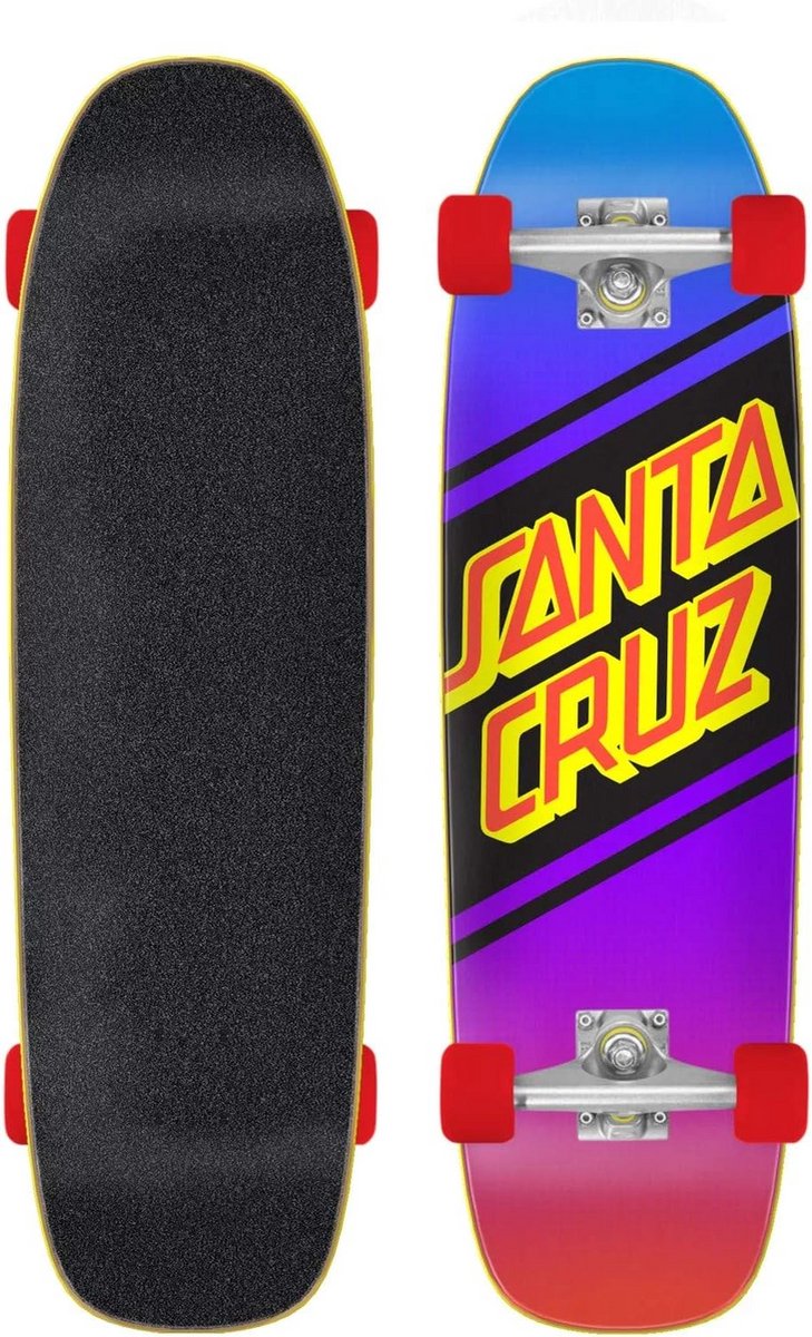 stevige skate cruiser voor stadsverkenning paars rood