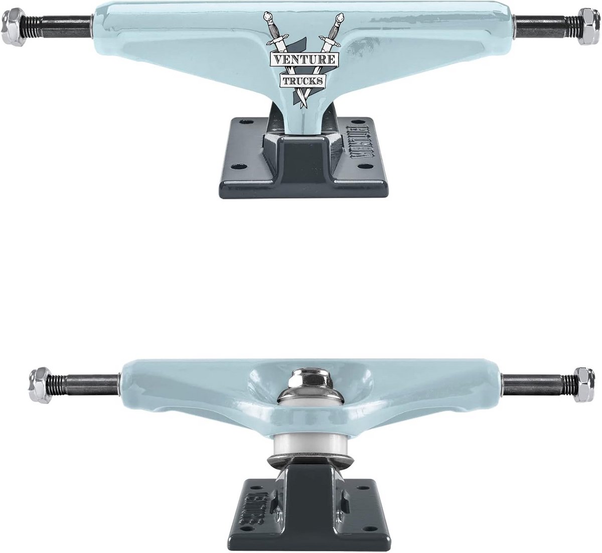 stevige skateboard trucks 5 2 high 8 inch as paar