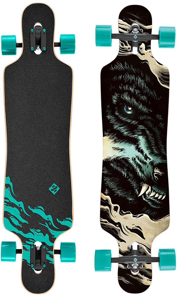 street surfing freeride longboard 39 wolf 99cm