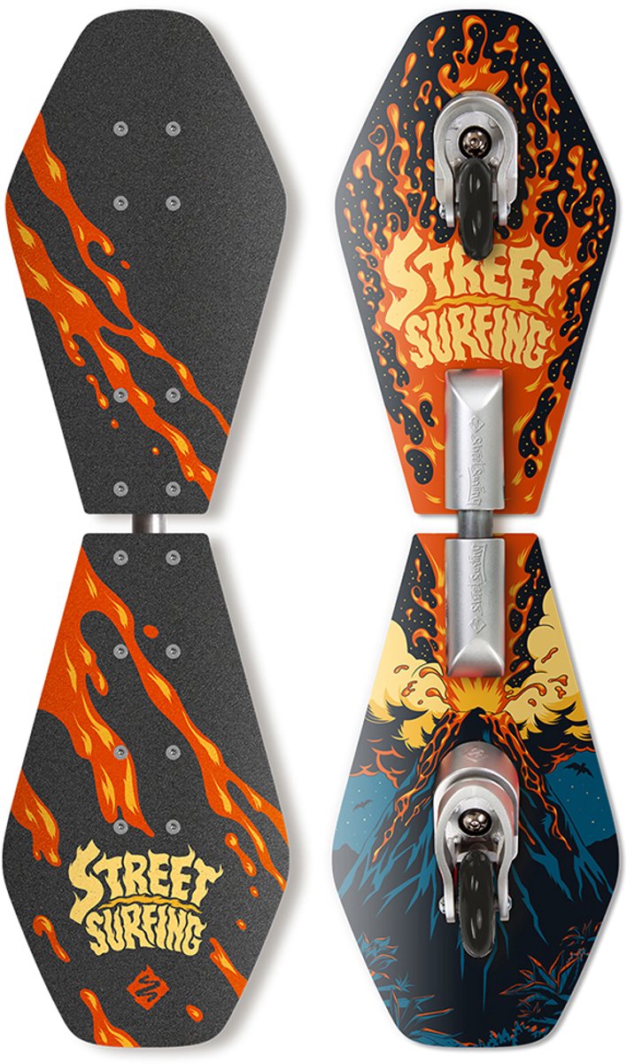 street surfing wave rider volcano 84cm