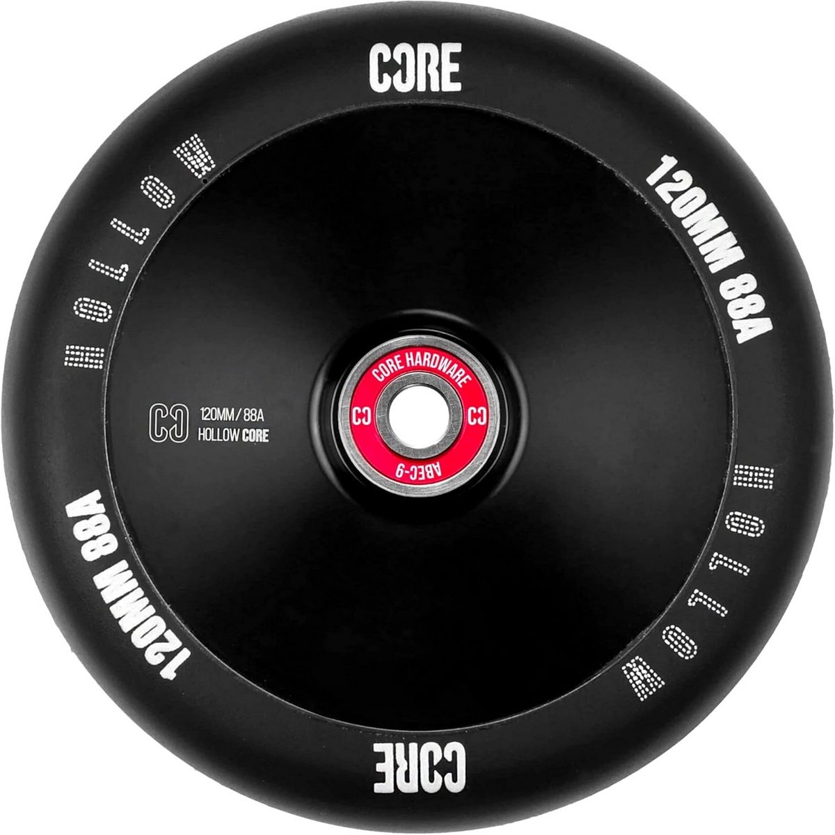 stuntstep wiel 110mm holle kern abec 9 voor scooter