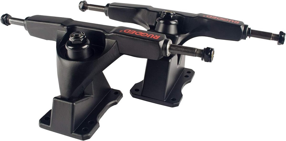 surf skate trucks pomp assen set zwart verhoogde wendbaarheid voor skateboarden