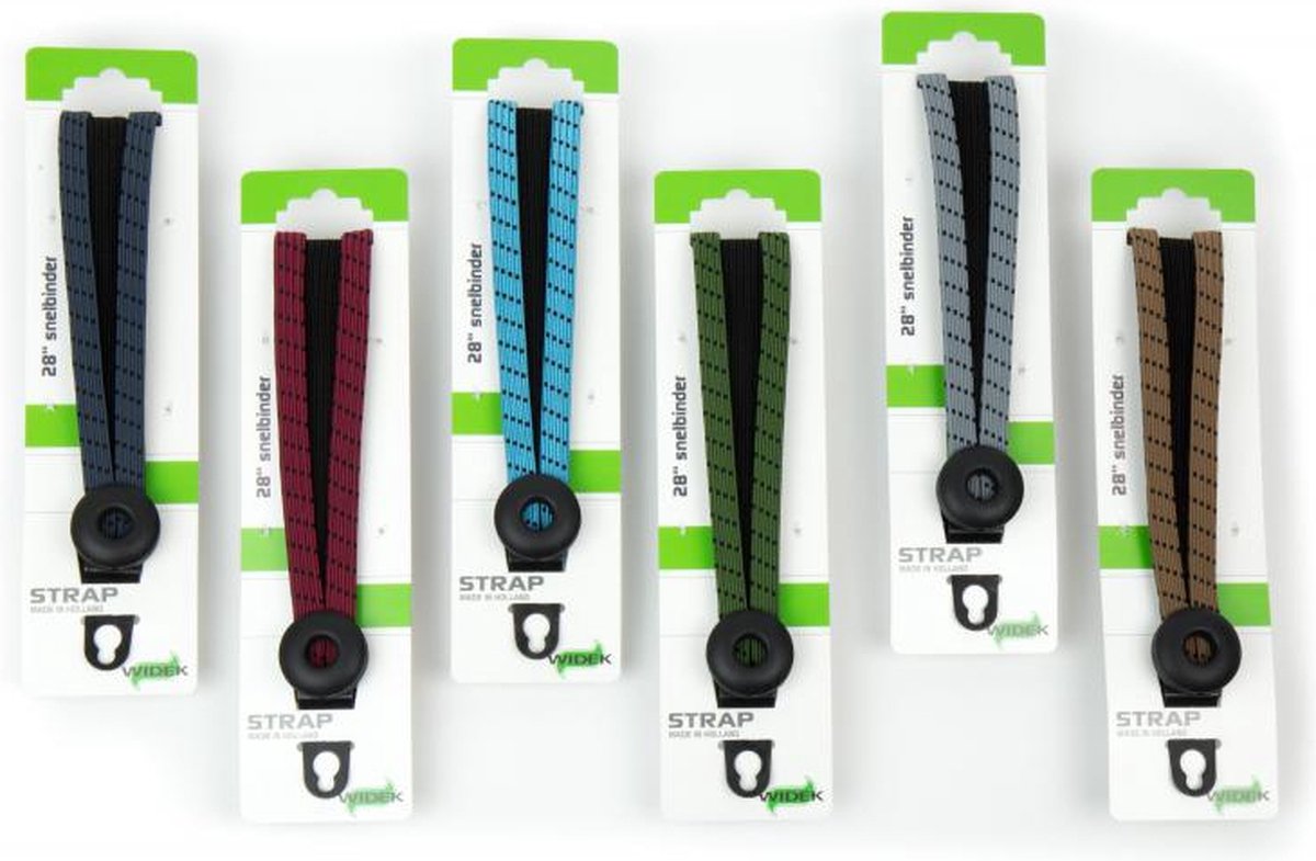 triobinder widek eye 24 12mm met zwarte stalen platen 12 stuks assorti van 6 kleuren