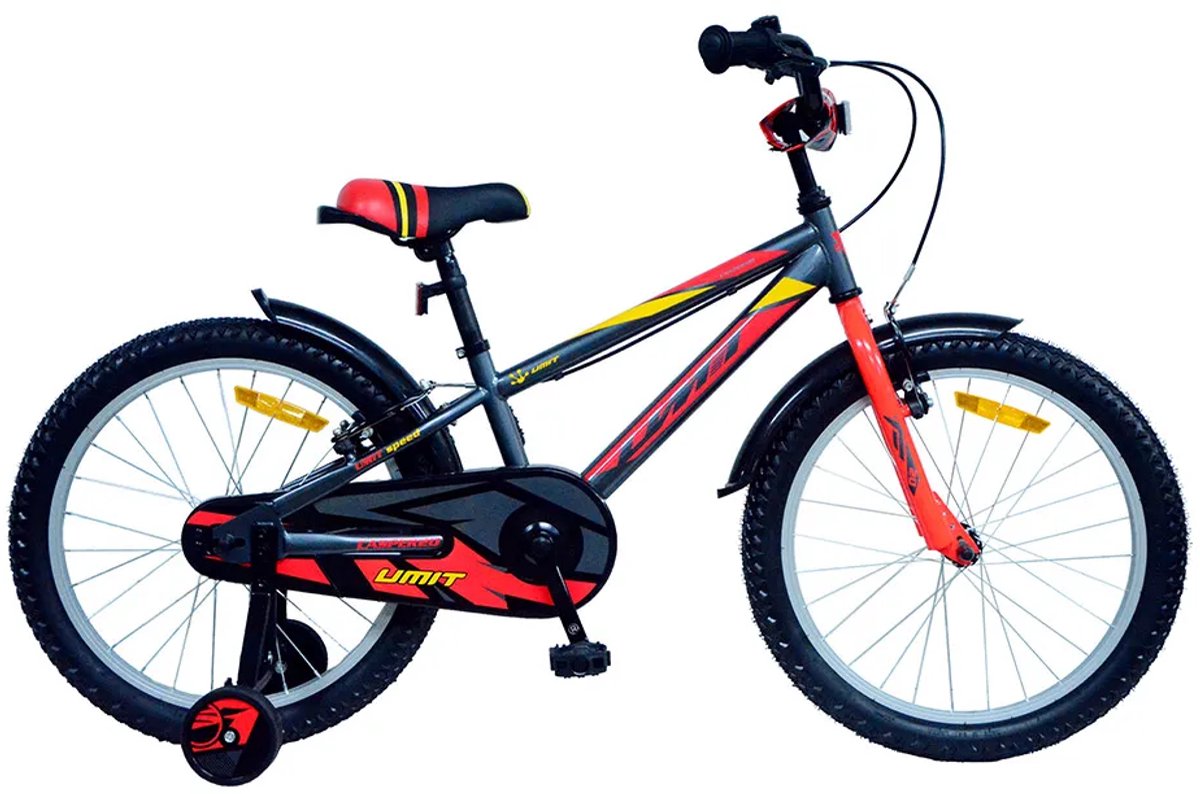 Umit Casper 20´´ Fiets Rood,Grijs Jongen Kinderfiets kopen online