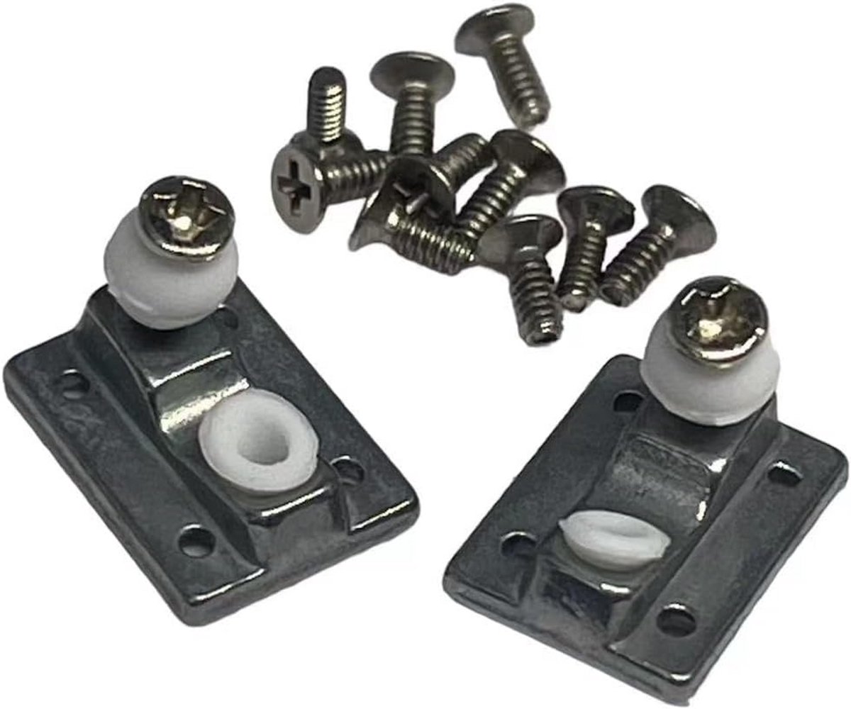 universele silver baseplate v2 voor pro fingerboard trucks inclusief hardware