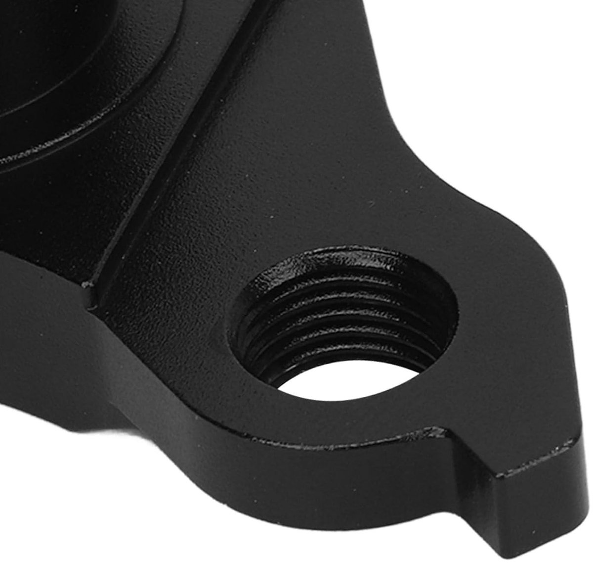 velto95 fietsderailleurhanger aluminiumlegering cnc gefreesd goed vakmanschap patilla udh universeel zwart fietsen