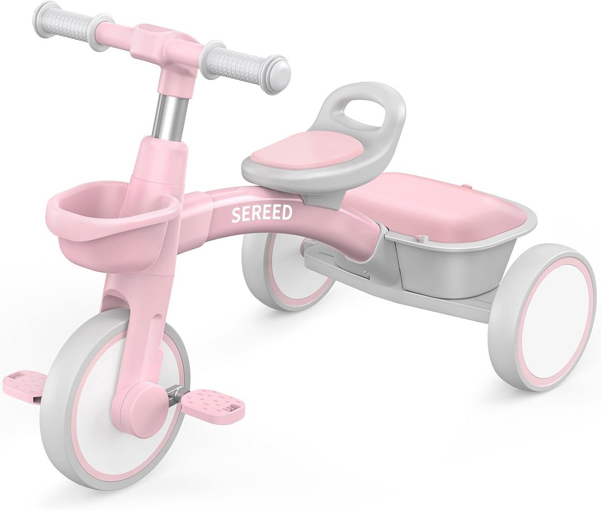 Verstelbare Driewieler voor Kinderen van 2-5 Jaar - Speelgoed en Cadeau voor Meisjes en Jongens (Roze) Driewieler kopen online