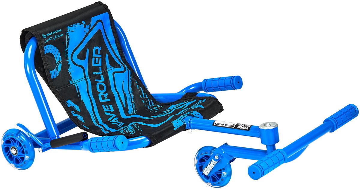 vevor kindervoertuig driewieler drifter trike driewieler scooter 96x44x28 5cm blauw