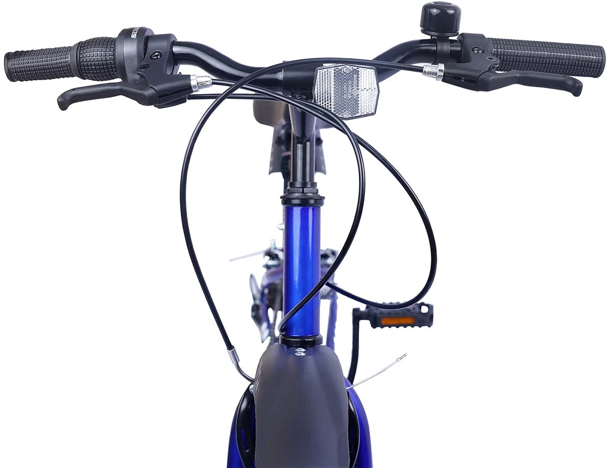 vidaxl kinderfiets 20 inch 6 speed voor 6 11 jaar oud donkerblauw