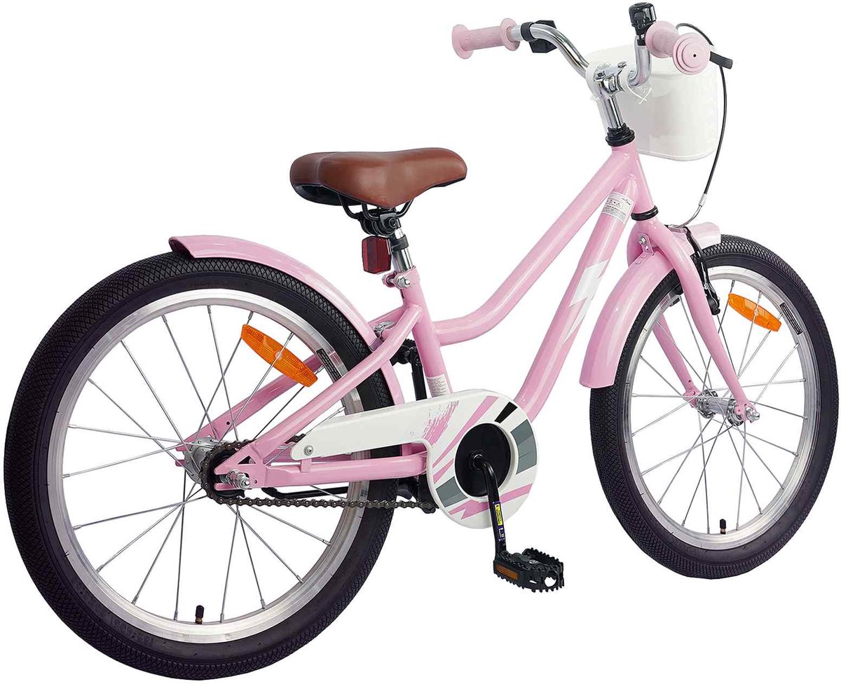 vidaxl kinderfiets 20 inch voor 6 11 jaar oud licht roze
