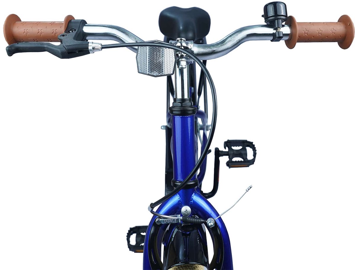 vidaXL - Kinderfiets - 24 - Inch - voor - 8-12 - jaar - oud - Donkerblauw Fiets kopen online