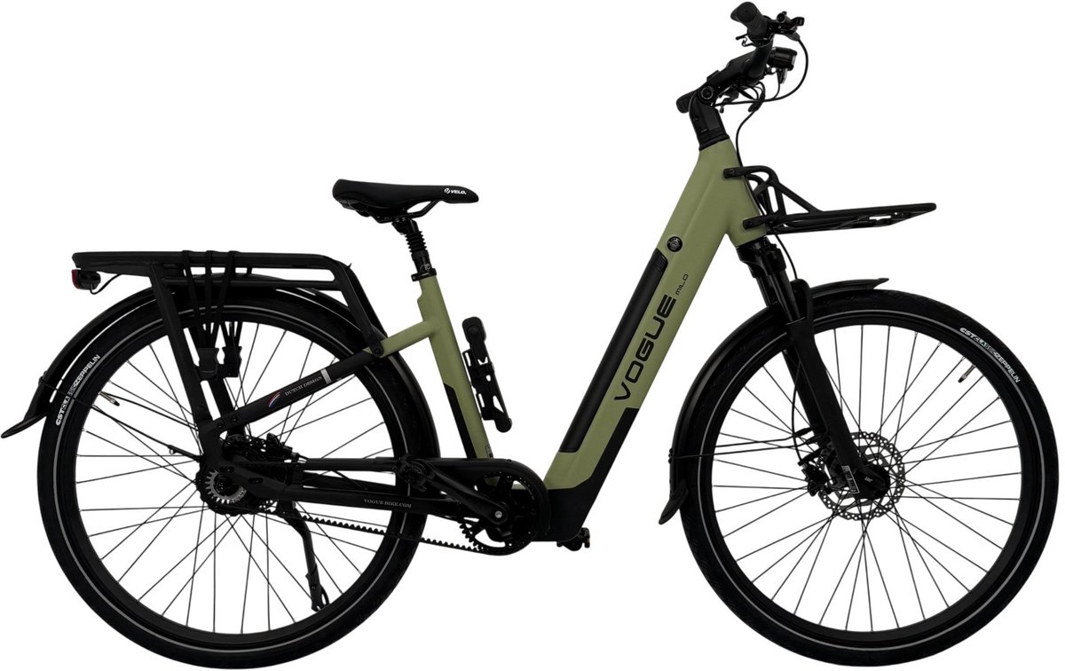 vogue milo lilly green 468wh elektrische fiets