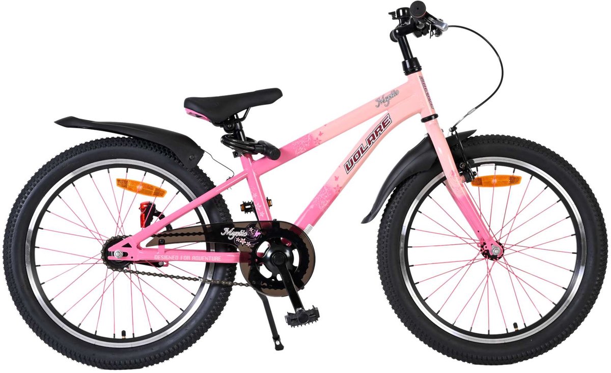 volare mystic kinderfiets 20 inch roze