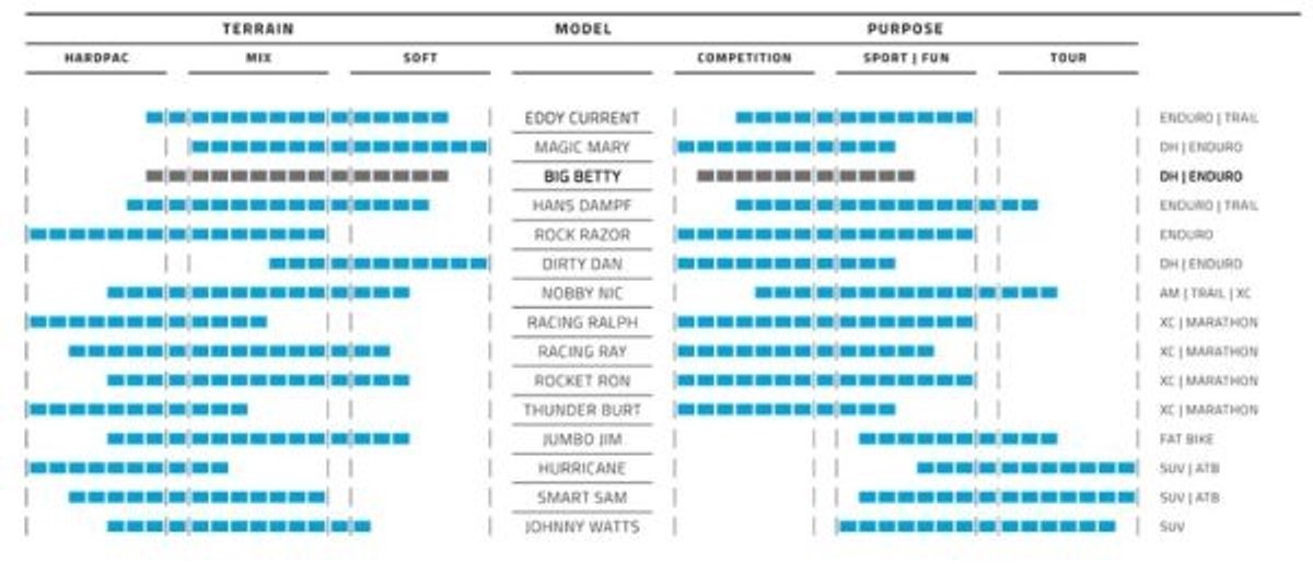 Vouwband Schwalbe Big Betty Super Trail 26 x 2.40 / 62-559 mm - zwart Fiets kopen online