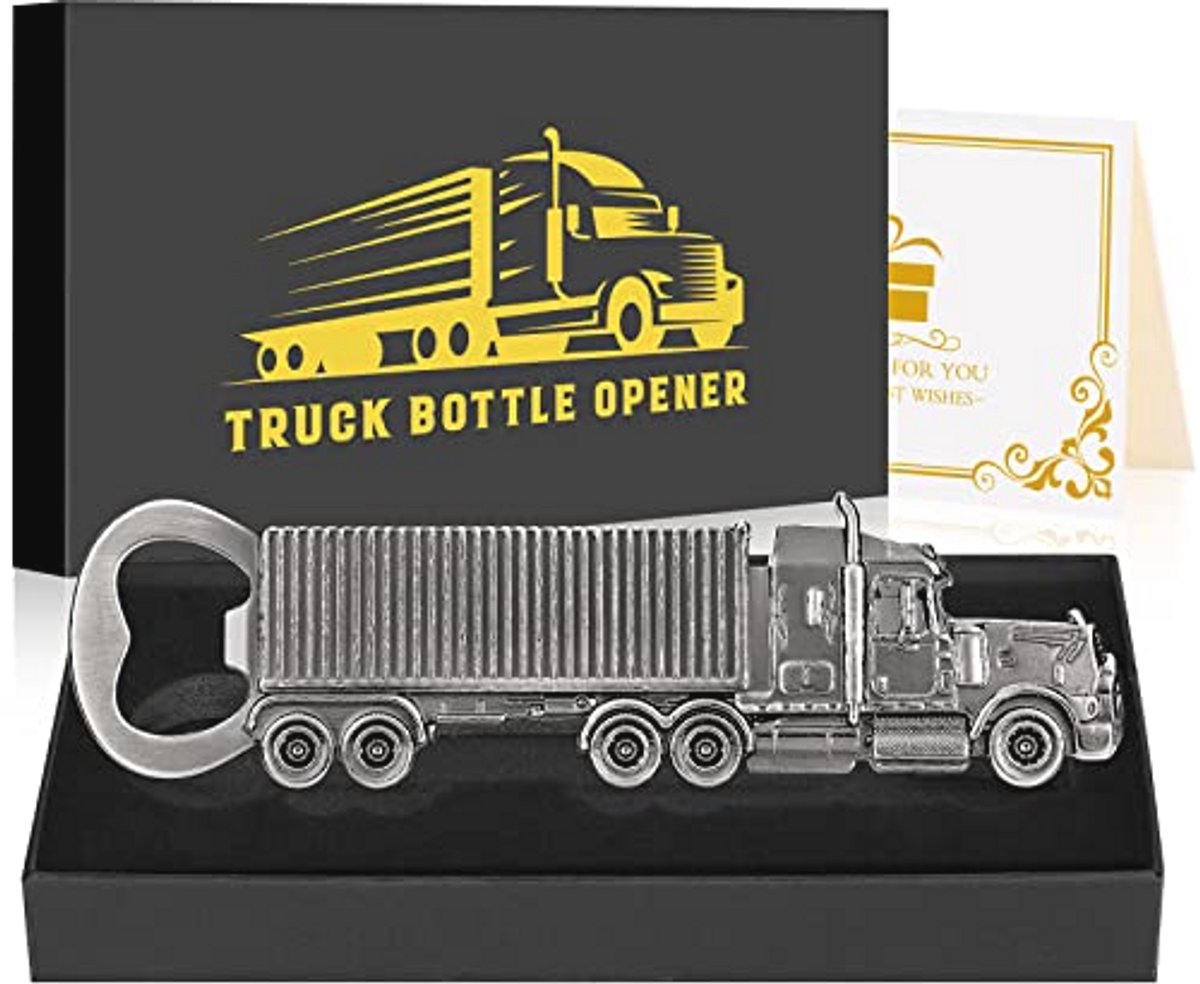 vrachtwagen flesopener unieke geschenken voor mannen en vrouwen
