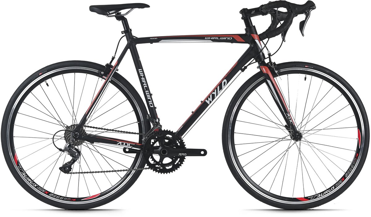 WYLD racefiets 28'' Whirlwind 100 zwart-rood 16 versnellingen framemaat 60 cm Fiets kopen online