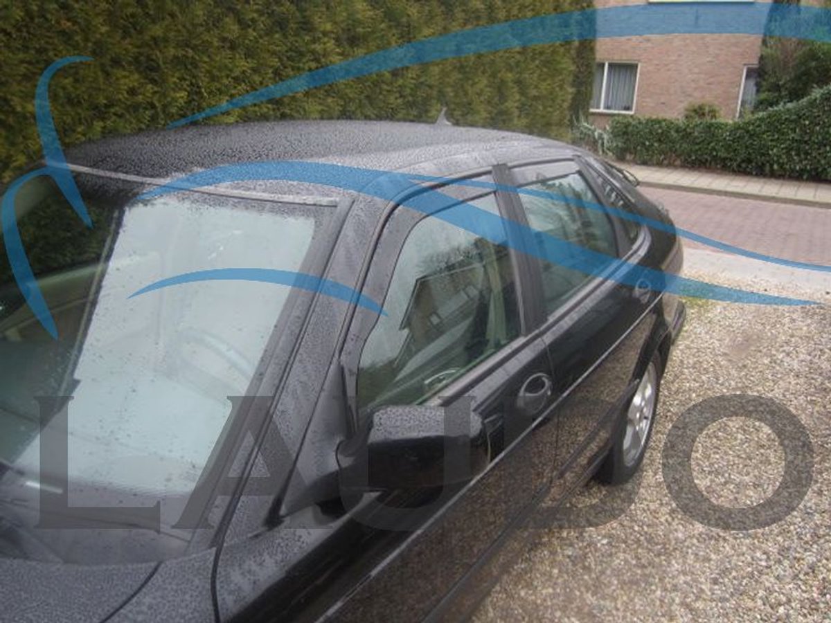 Zijwindschermen Saab 9.3 93 - model 5-deurs Stationwagon bouwjaar 2002 - 2012 set donker tbv 4 deuren voor & achterramen Zijwindscherm kopen online