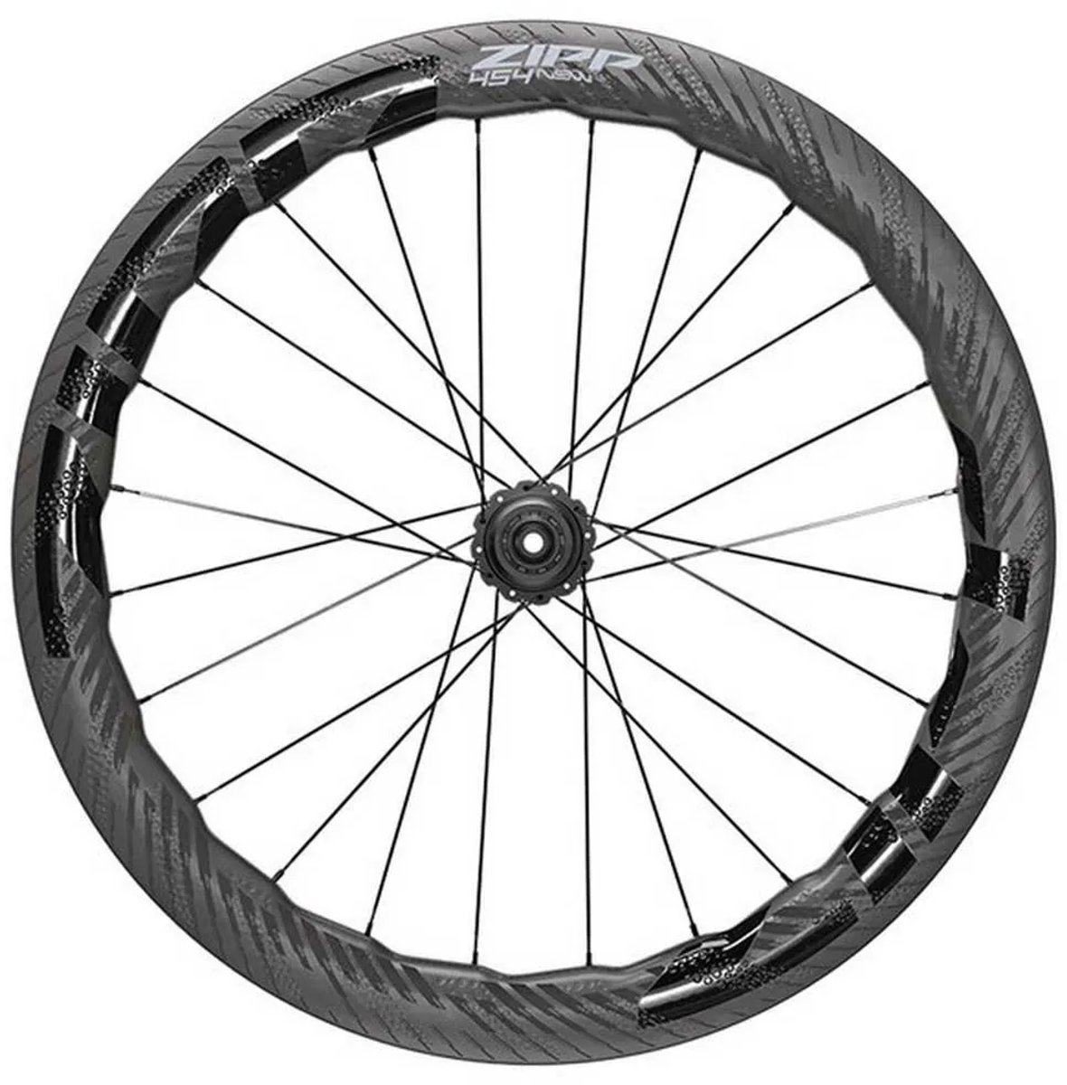 Zipp 454 Nsw Cl Disc Tubeless Only Achterwiel Racefiets Zwart 12 x 142 mm / Shimano/Sram HG Fietsband kopen online