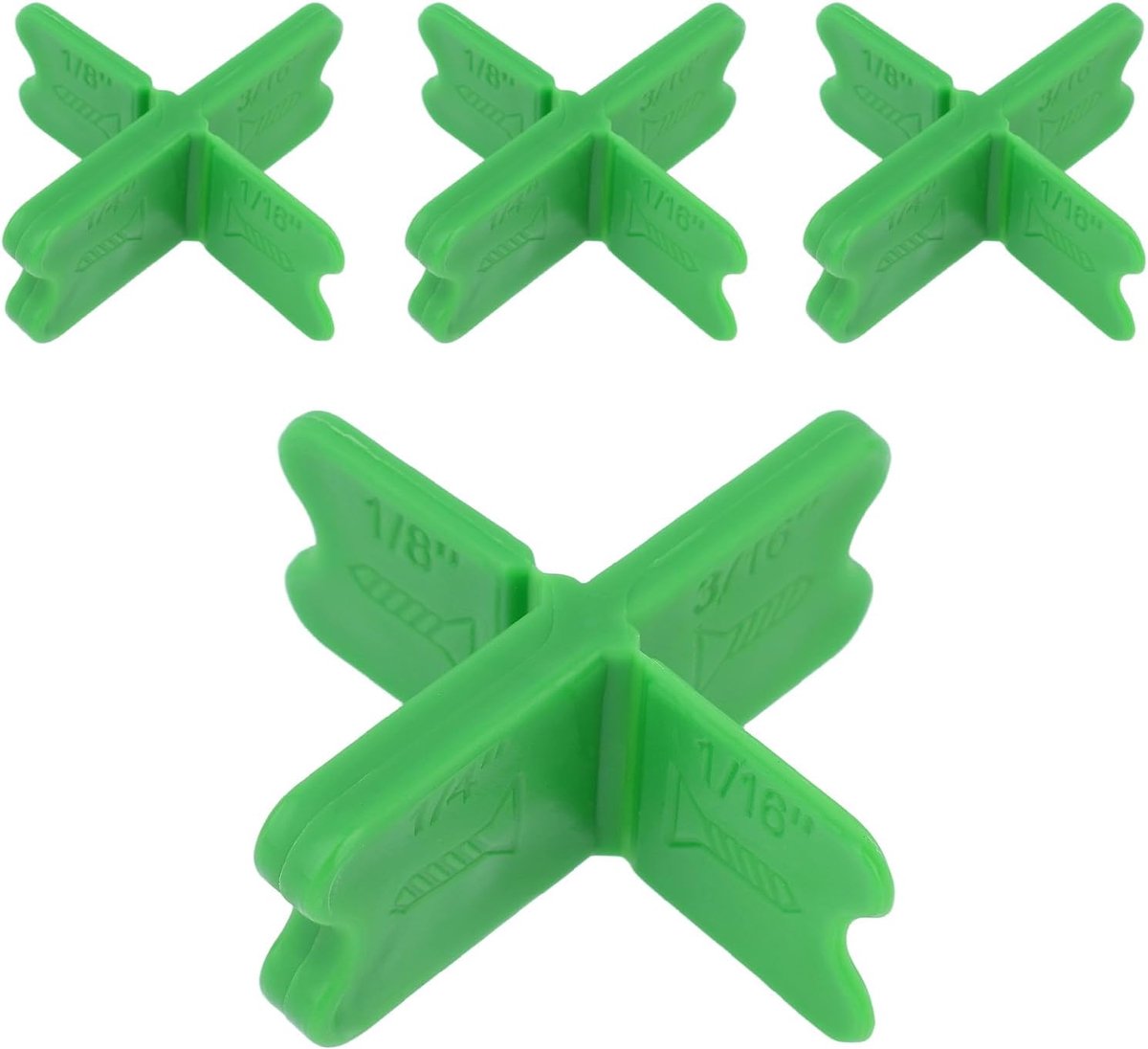 4pcs spacers voor decking planken verschillende dikten 1 16 1 8 3 16 1 4 spacer tool voor geperste hout en composiet decking groenten