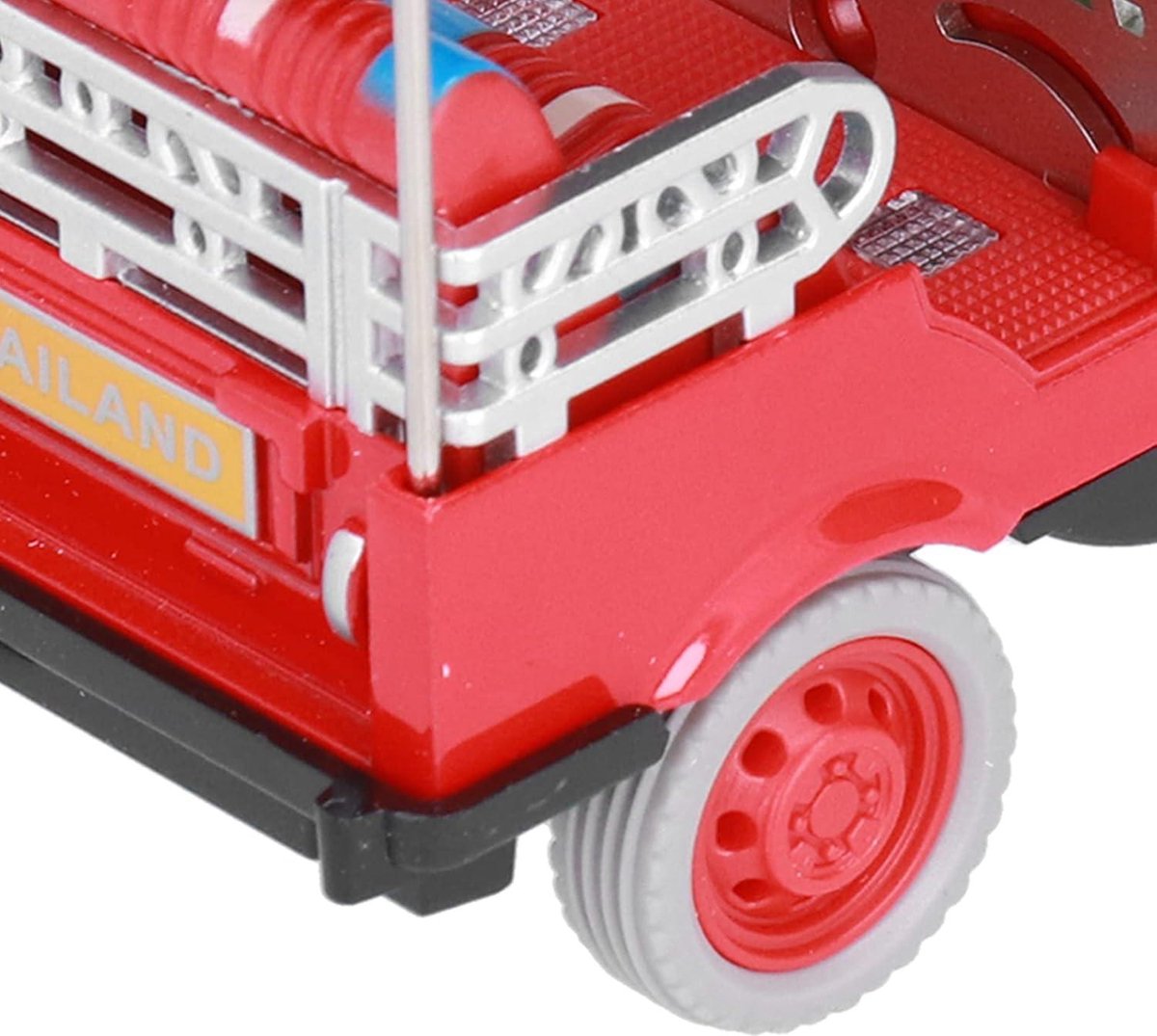 Allecto- Driewieler Speelgoed - Speelgoed Auto Model - Voor Kinderen - Pull Back - Simulatie Legering - Thaise Tuk Tuk - Rood. Driewieler kopen online