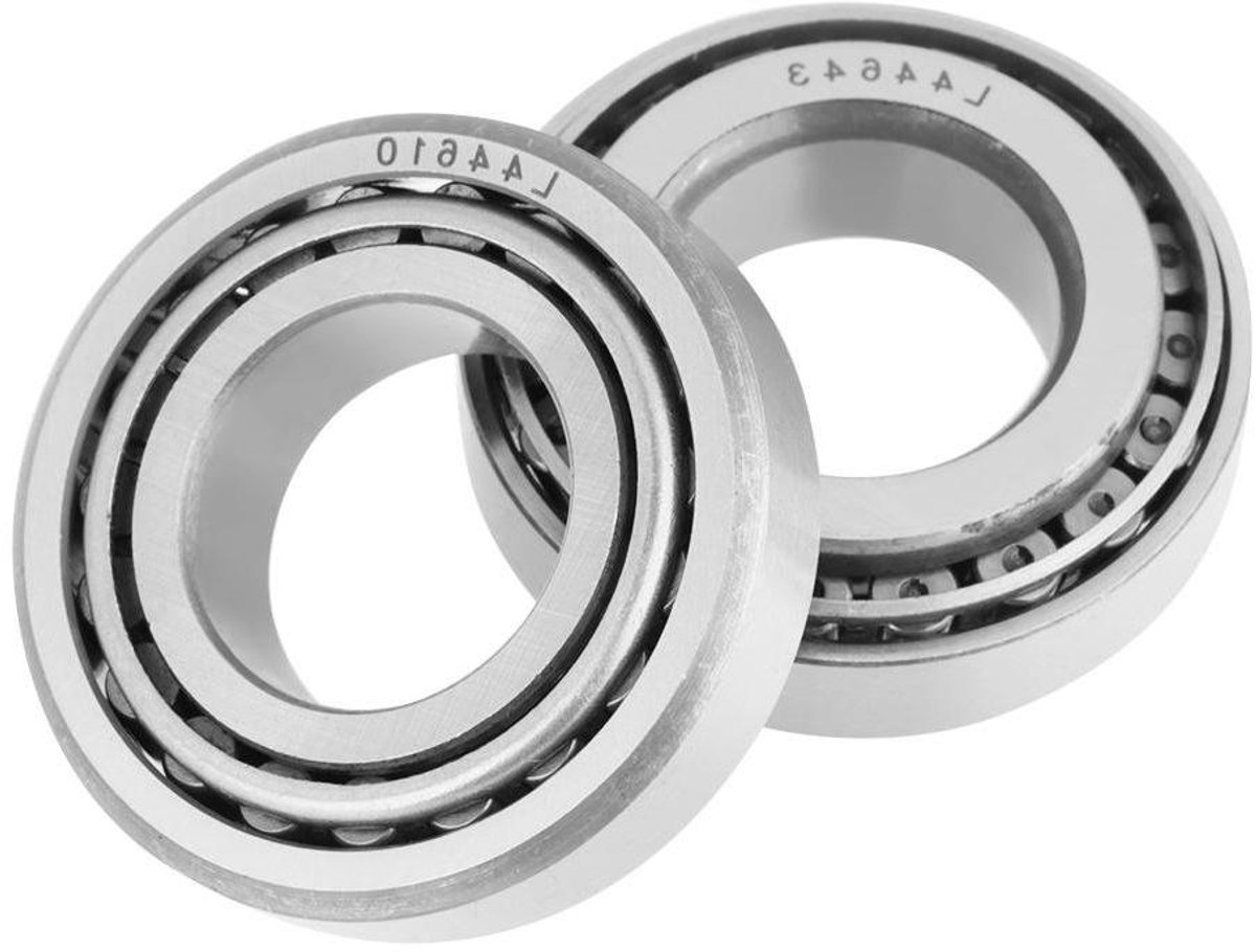 allecto enkele rij high speed tapered roller lagers 2 stuks id25mm od50 292mm dikte 14 22mm geschikt voor zwaar gebruik rood