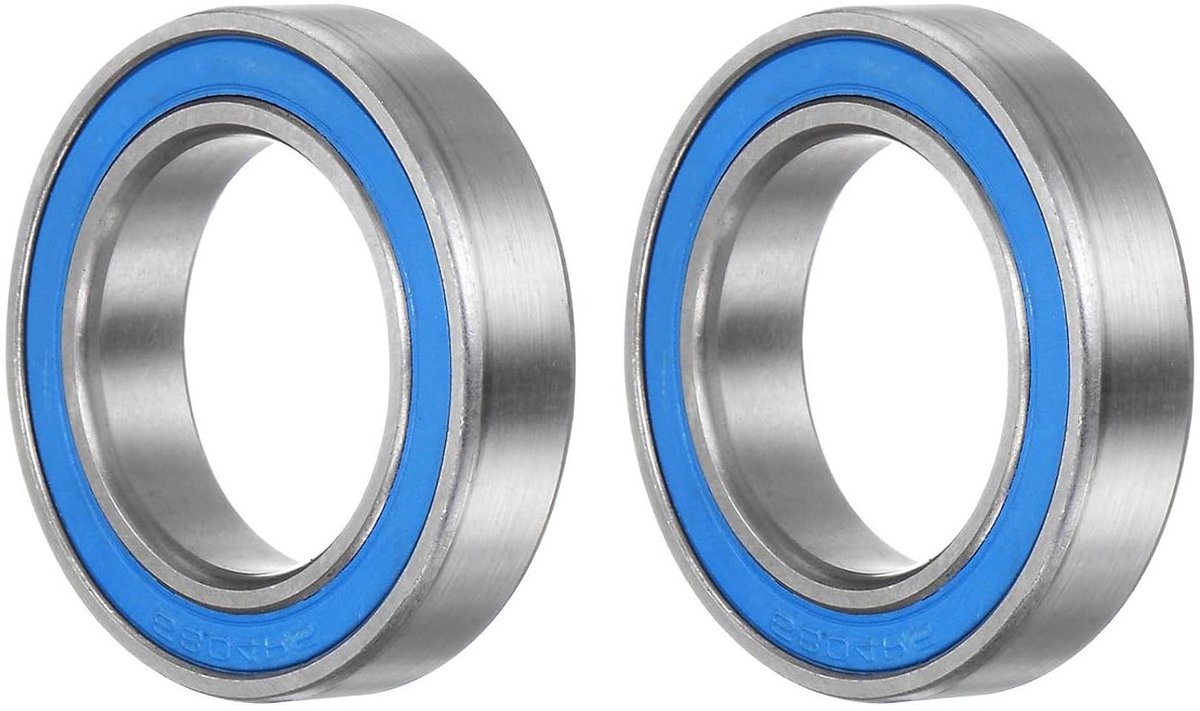 Allecto - Groefkogellagers - Rubberen afgedichte lagers - 20 x 32 x 7 mm - TRX4 1/10 RC auto's - Trucks - 3D-printers - P6 (ABEC 3) - Geschikt voor 2 stuks - Zwart Skateonderdeel kopen online