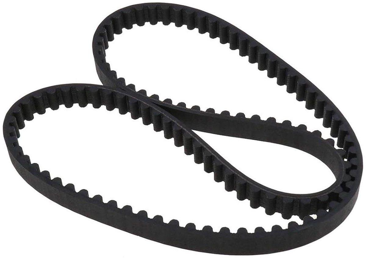 allecto maaimachine aandrijfriem htd856 8m 12 compatibel met stiga 105 combi deck 9585 0165 01 107 tandteller 8mm tandafstand 12mm breedte 856mm omtrek rubber zwart synchrone