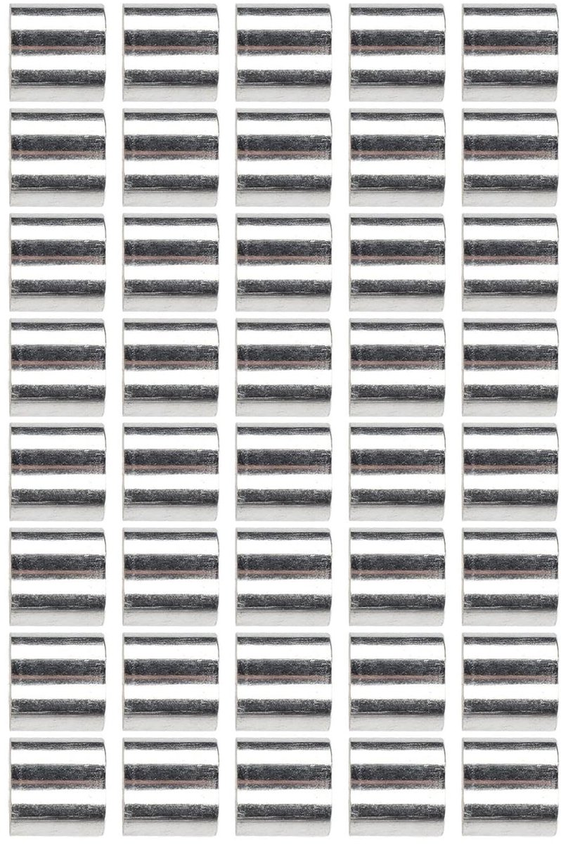 Bearing Spacers voor Skateboard - Verbeter Stabiliteit en Prestaties - Eenvoudige Installatie - 40 Stuks - Zilver Skateonderdeel kopen online