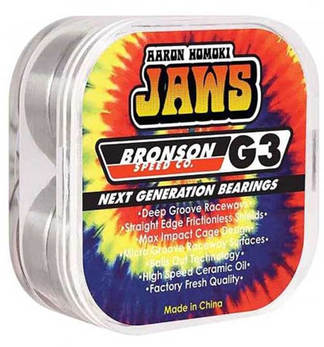 Bronson Box/8 Aaron Jaws Homoki Pro G3 Lager Transparant Rolschaatsen kopen online