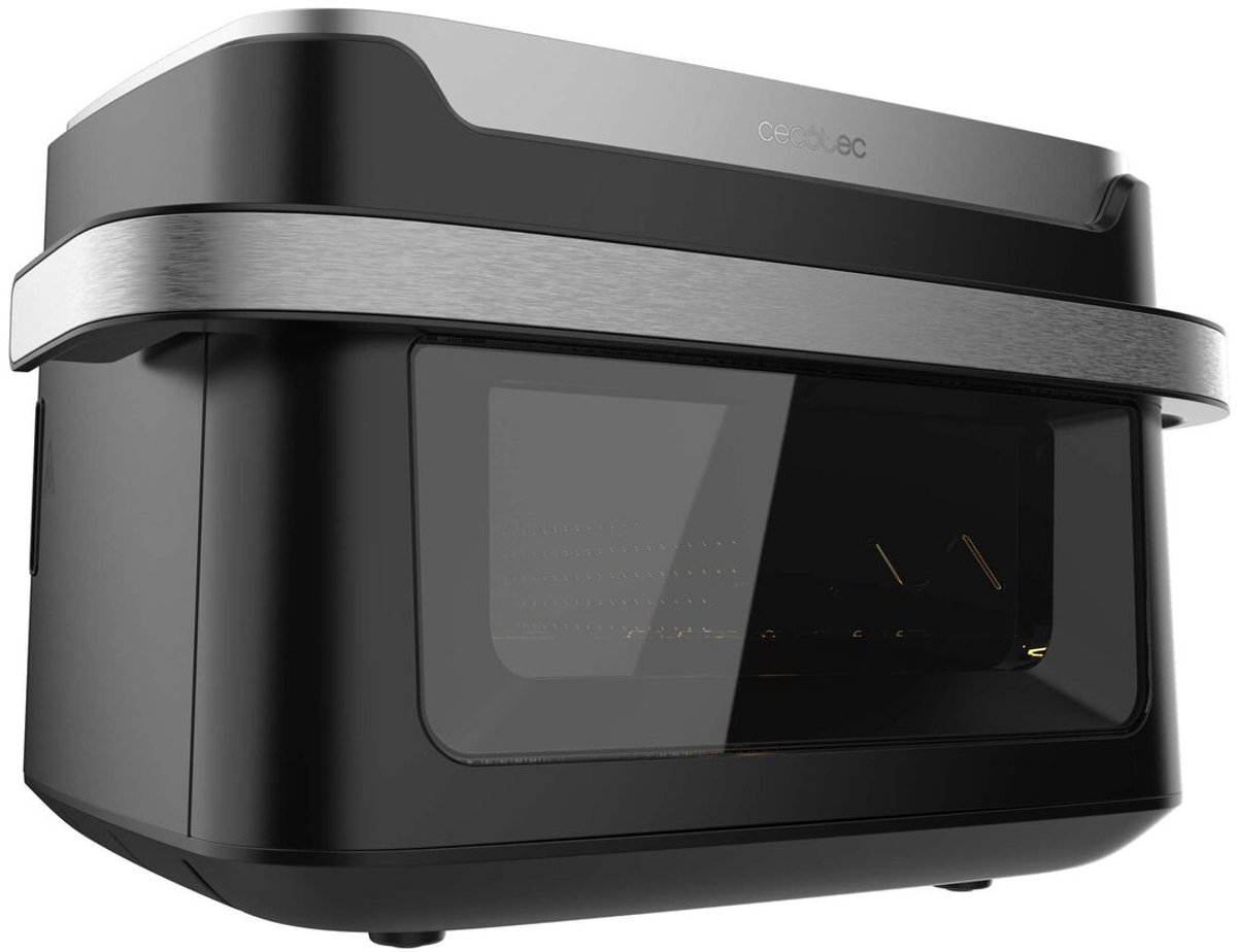 cecotec air fryer cecofry advance 10000 full vision 10l 2200w black 12 menus