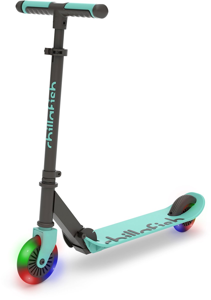 Chillafish Flexxi Glow Mint - Step - 5+ Jaar - LED Verlichting - Opvouwbaar Step kopen online