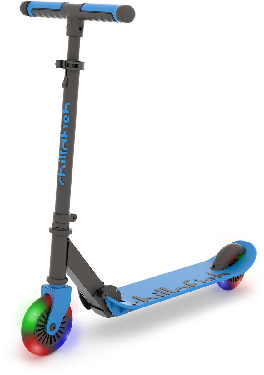 Chillafish Flexxi Glow Navy - Step - 5+ Jaar - LED Verlichting - Opvouwbaar Step kopen online