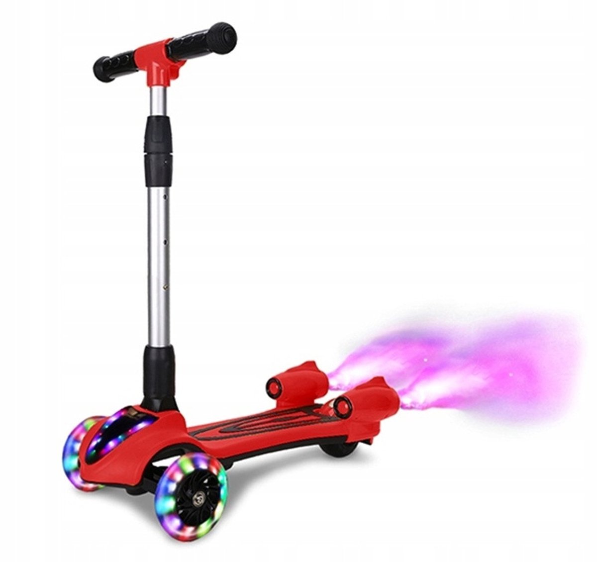 Edënbërg Kinderstep met LED-verlichting en Bluetooth – Met Rookeffect - Rood Step kopen online