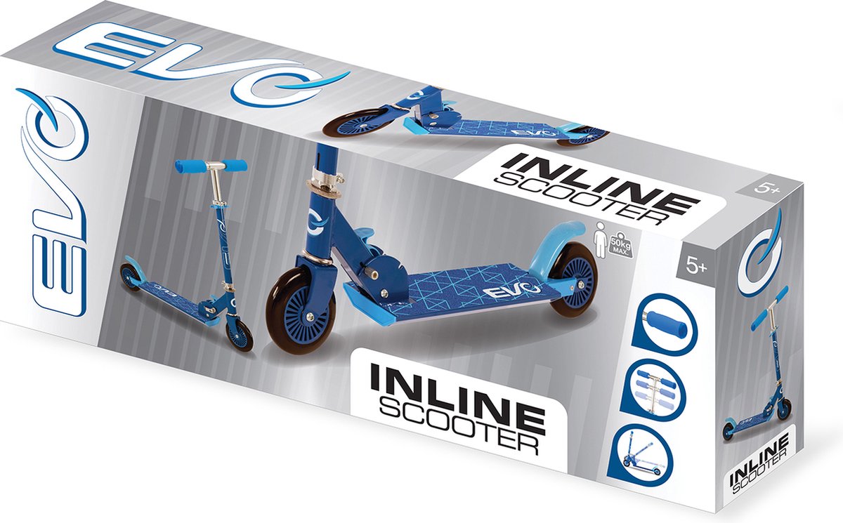 Evo Inline Step - Blauw - 125 mm Step kopen online