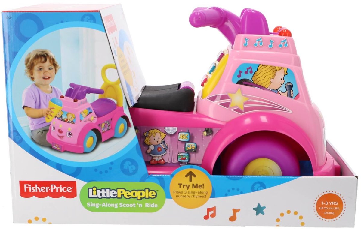 Fisher Price - Loopfiguur - Roze Loopfiets kopen online