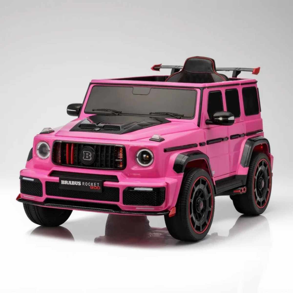 G63 Brabus Rocket 900 - XL | Elektrische Kinderauto - 4x4 - Met afstandsbediening - Roze Accuvoertuig kopen online