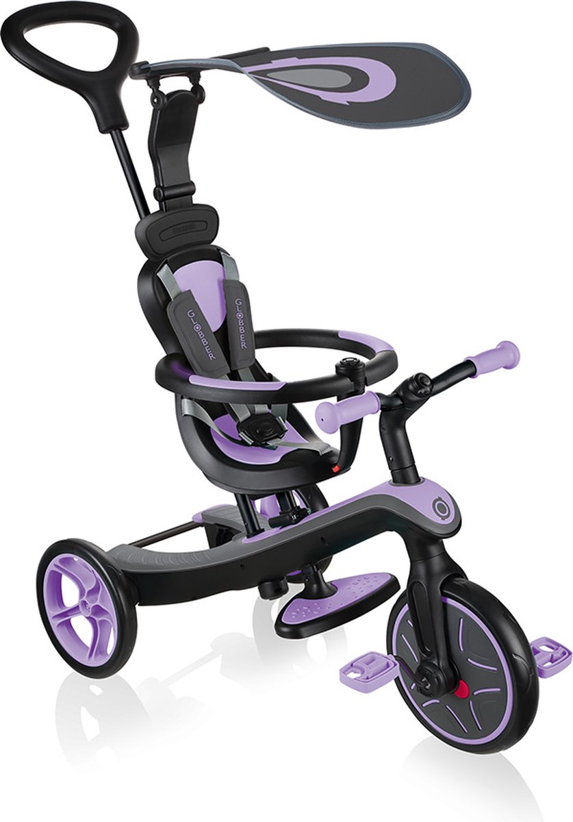 Globber Trike Explorer 4 in 1 in Lila Loopfiets kopen online