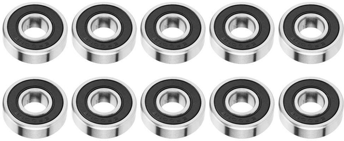 Groefkogellagers 6000-2RS, 10mm26mm8mm - Rubber Verzegeld - Geschikt voor Borduurprojecten, Skateboards, Rolschaatsen en Scooters - Set van 10 Skateonderdeel kopen online