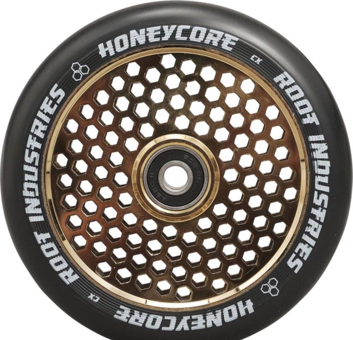 Honeycore wiel 120mm gold Buitenspeelvoertuigaccessoire kopen online