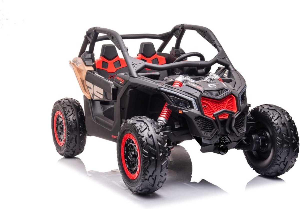 Kinderquad elektrisch - veiligheidsgordels - 3-8 km/u - 145x84x79 cm Accuvoertuig kopen online