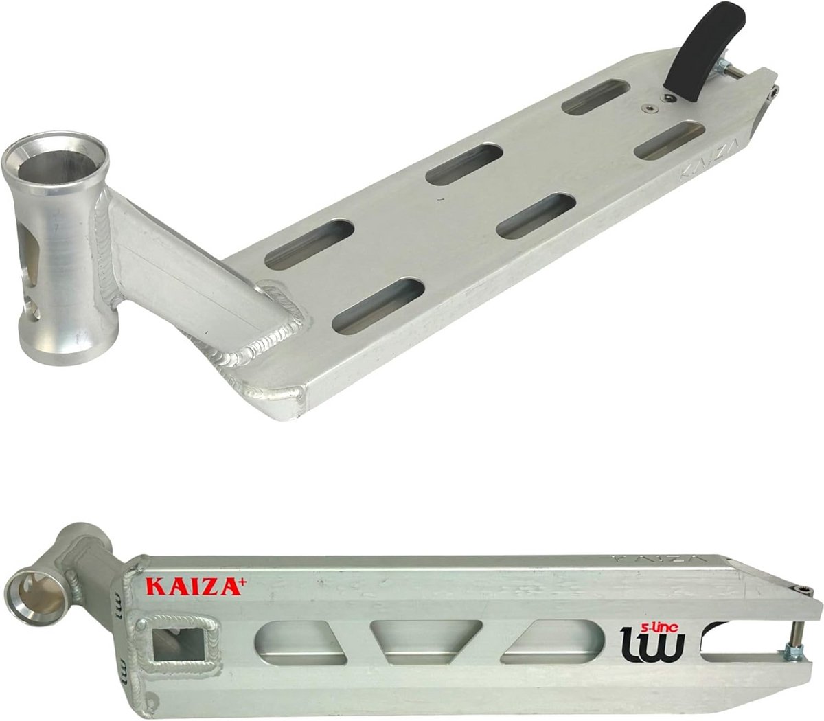 lichtgewicht stuntstep deck park 480mm aluminium voor tricks en stunts