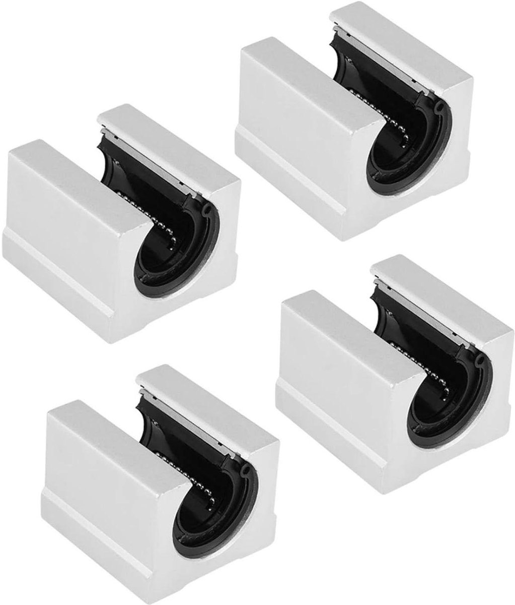 lineair motielager 4 stuks voor cnc machines 20mm sbr20uu open lagerblok