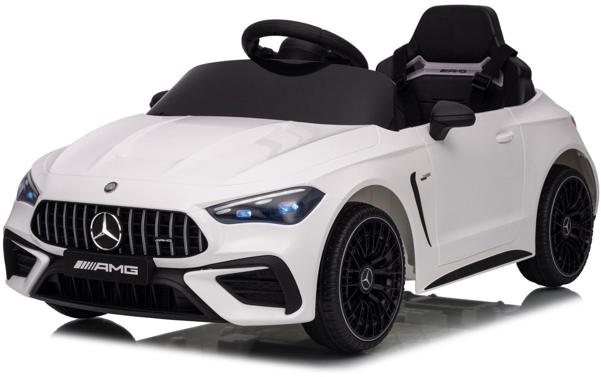 Mercedes CLE53 AMG - Elektrische Kinderauto - 12V - 1 tot 4 jaar - Wit Accuvoertuig kopen online