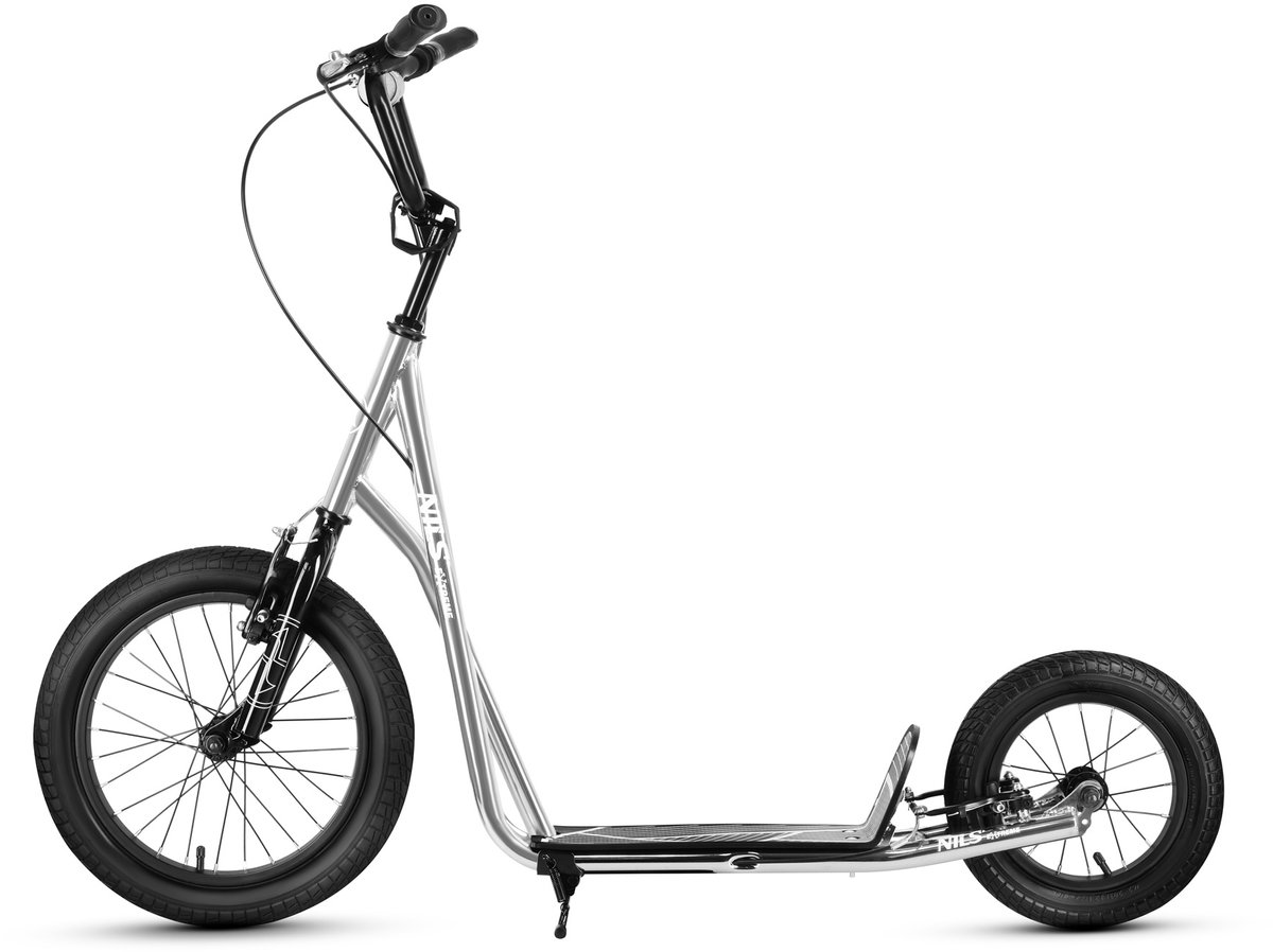 Nils Step met grote luchtbanden kleur Zilver Step kopen online