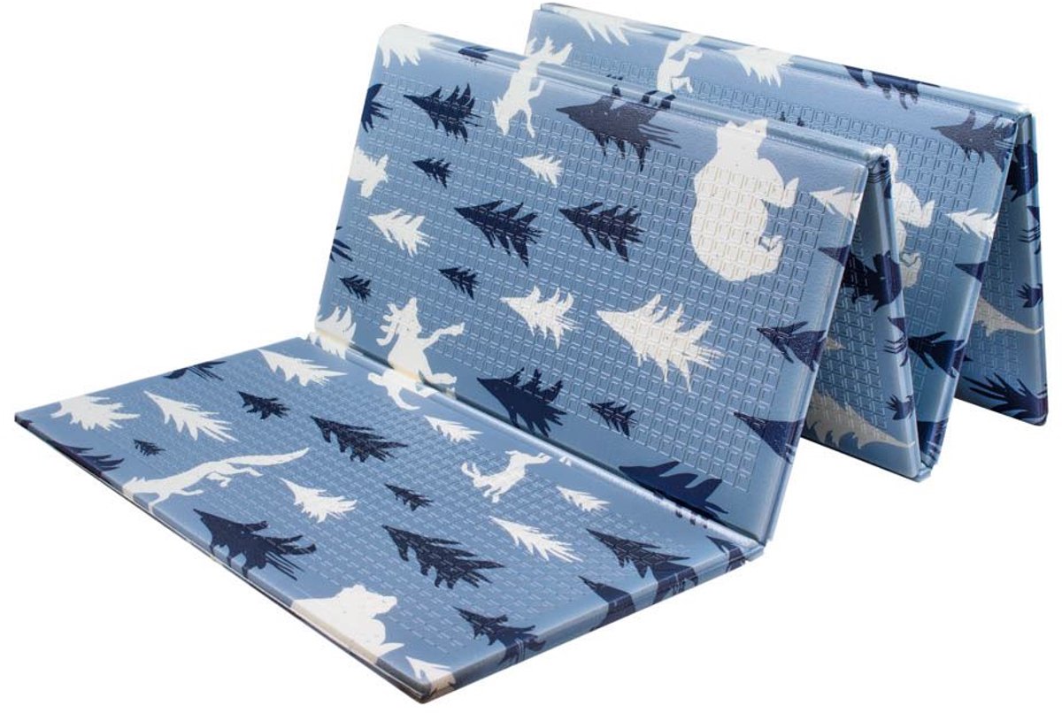 PLAYTO - Buitenspeelvoertuigaccessoire - Opvouwbare speelmat grijs 200x150 cm xpe foam - gymmat - tentmat - strandmat - picknickmat - kindermat Buitenspeelvoertuigaccessoire kopen online