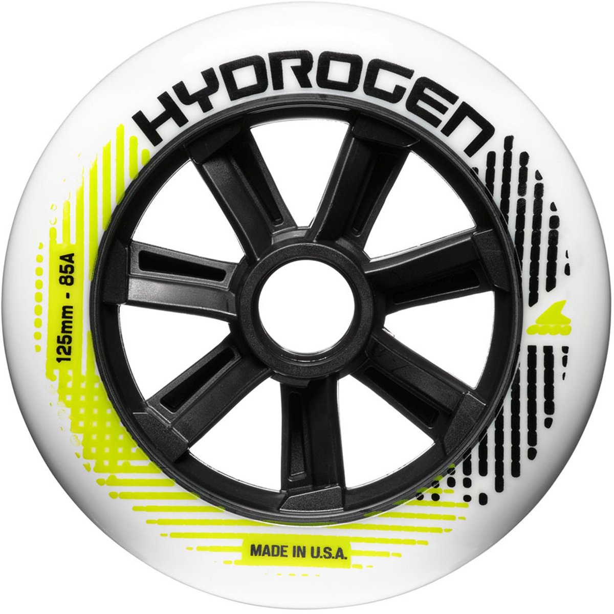 Rollerblade Hydrogen Schaatswielen 6 Eenheden Zilver 125 mm/85A Skateonderdeel kopen online