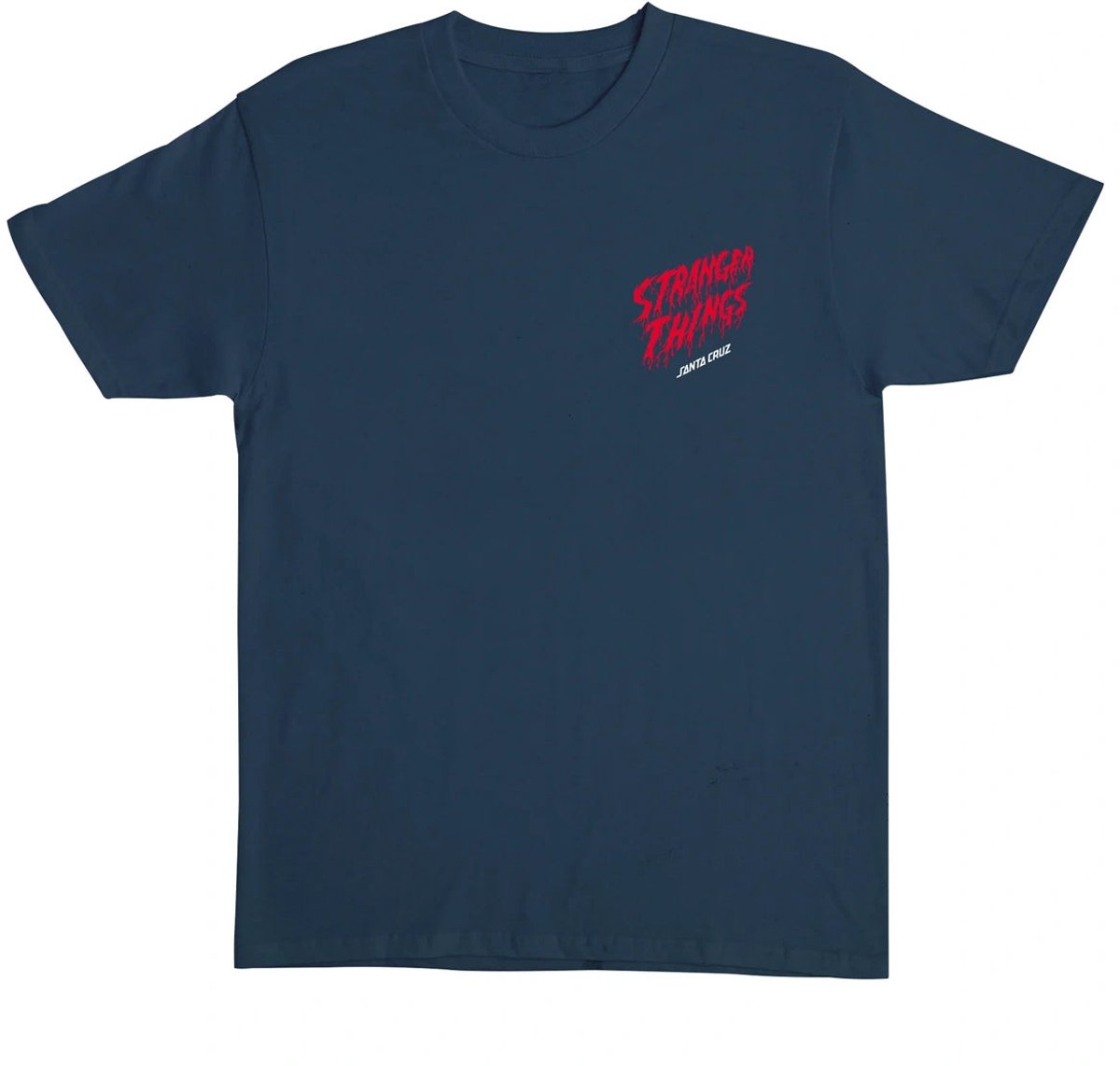 santa cruz stranger things eddie slasher t shirt blue dusk l