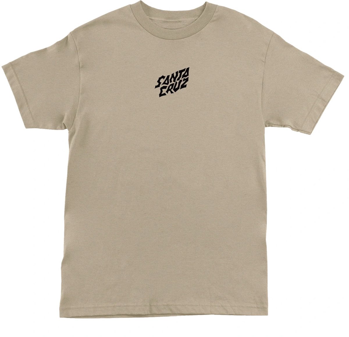 Santa Cruz - Stranger Things Screaming Lights T-Shirt - Sand / L Skateonderdeel kopen online