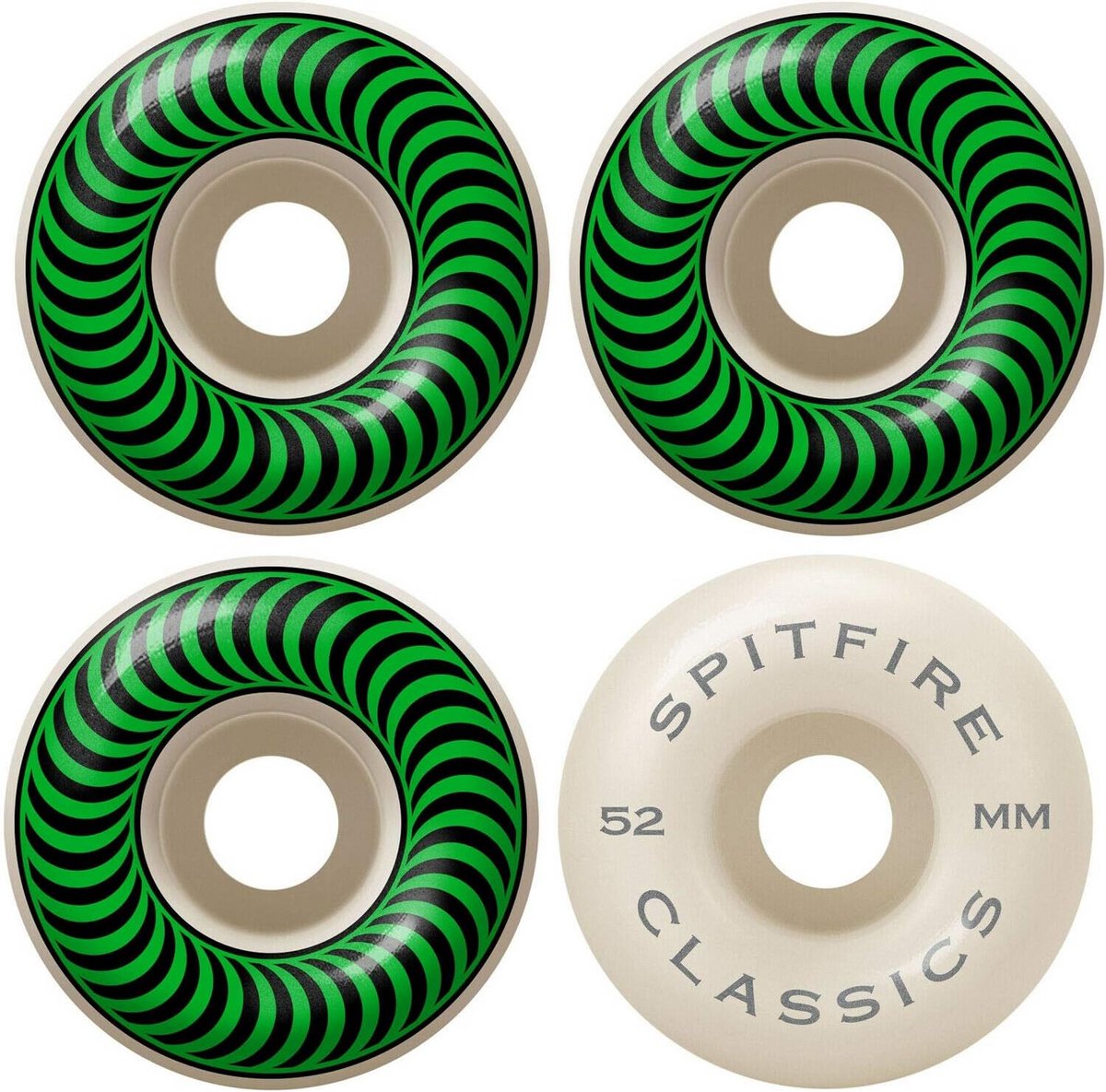 skateboard wielen classics 52mm duurzame harde wieltjes voor tricks en cruisen