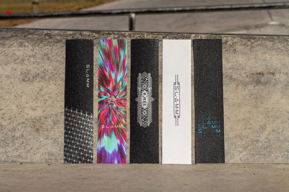 Slamm Griptape Sentinel - Stuntstep griptape voor de meeste decks Buitenspeelvoertuigaccessoire kopen online